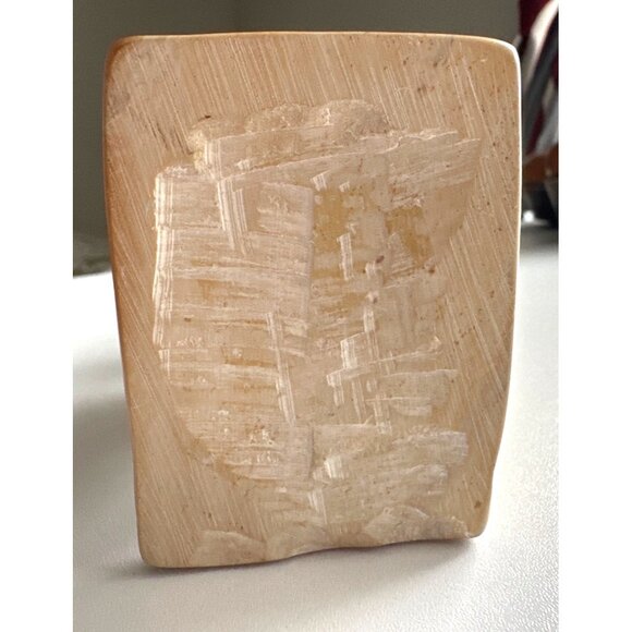 Stone Dancing Ten Thousand Villages Figurine Embracing Couple 9” Made In Kenya - Picture 4 of 5